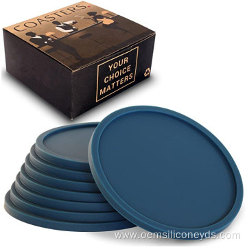 Food Grade Silicone Drinking Coaster Sets